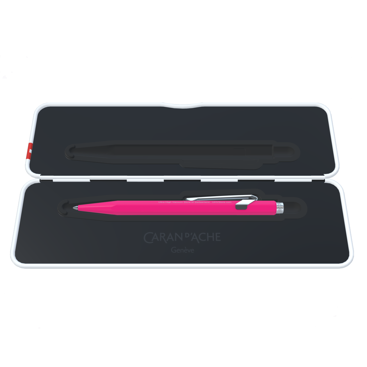 Caran d'Ache 849 POPLINE Fluorescent Purple Ballpoint Pen