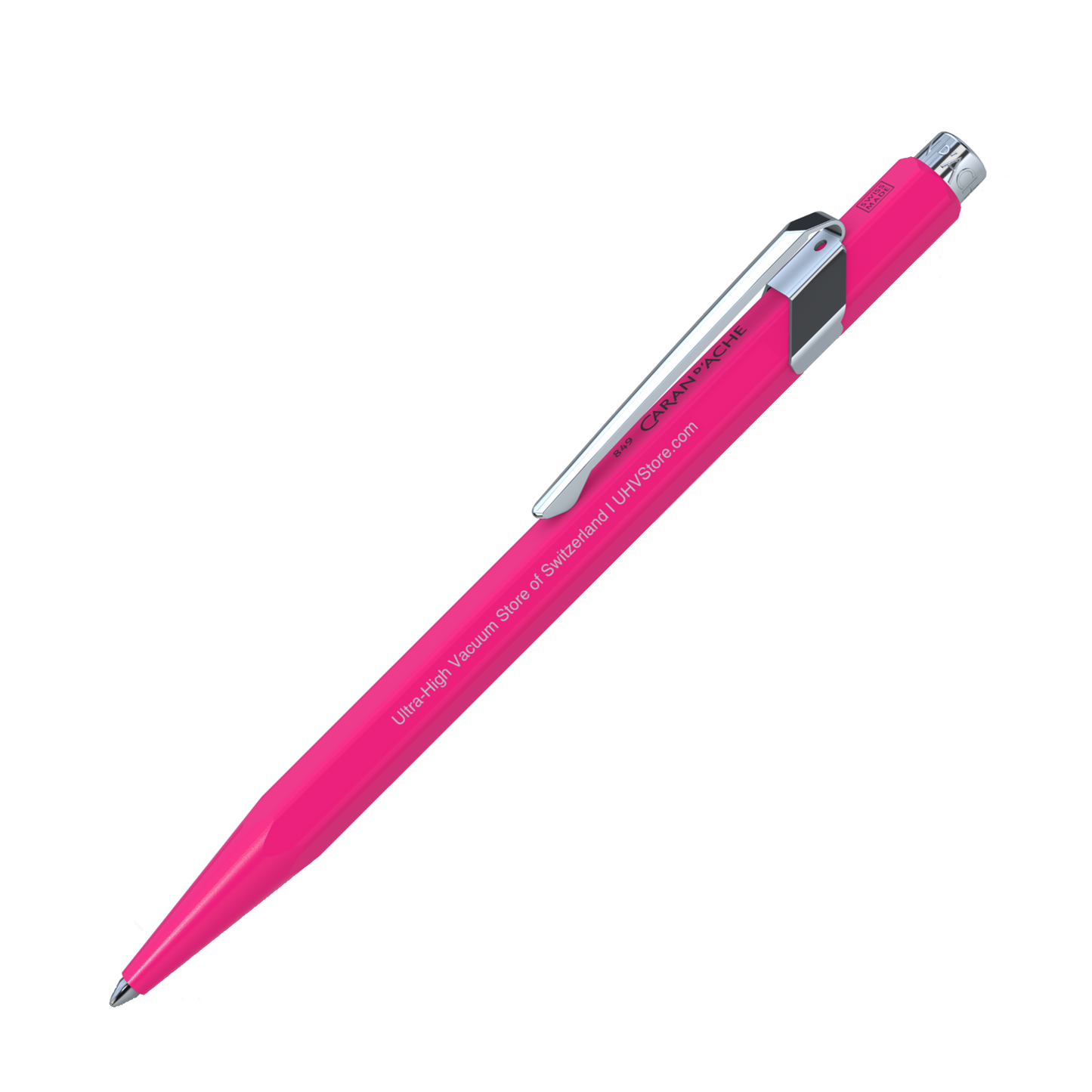 Caran d'Ache 849 POPLINE Fluorescent Purple Ballpoint Pen