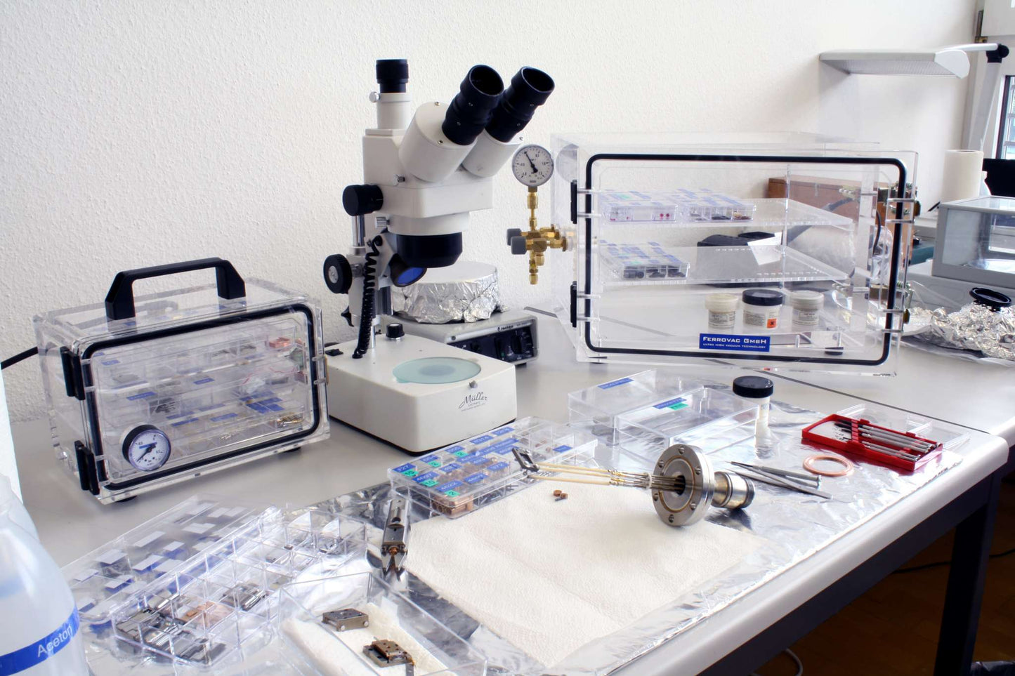 Compact Vacuum Desiccator (Vakuum-Exsikkator)