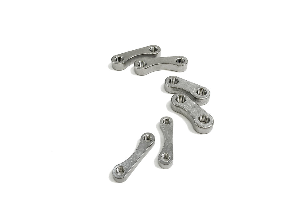 CF Plate nuts Metric Tapped