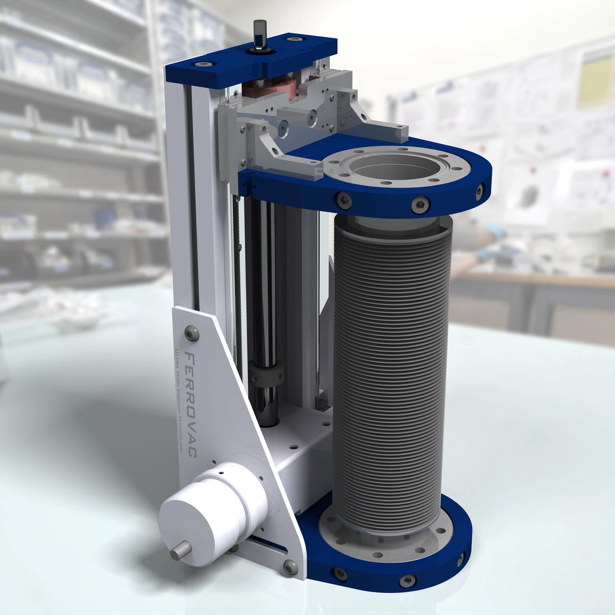 Boomerax™ Z Translation Stage for Precise Positioning in Ultra-High Vacuum (UHV)