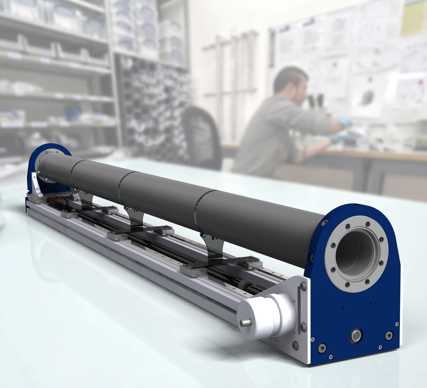 Boomerax™ Z Translation Stage for Precise Positioning in Ultra-High Vacuum (UHV)