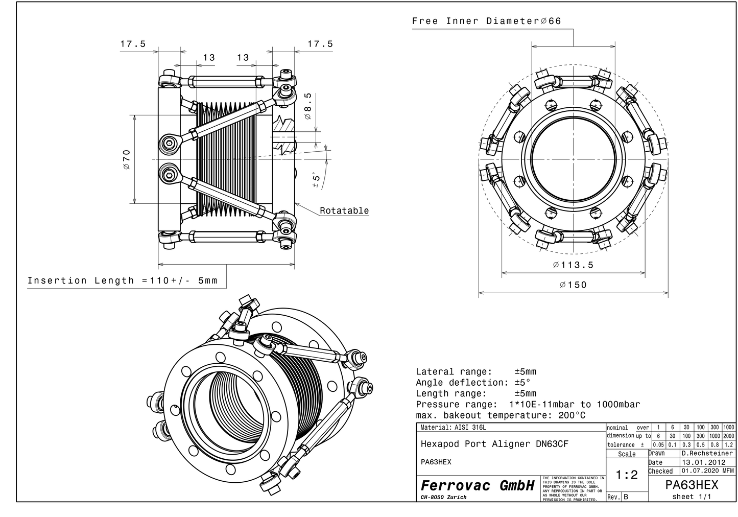 Hexapod Port Aligner