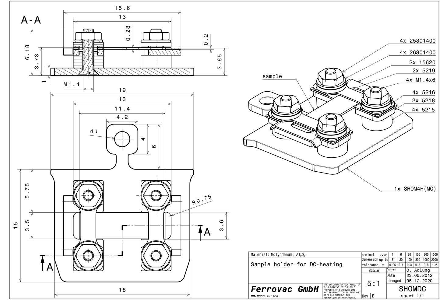 Flag Style Direct Current Heating