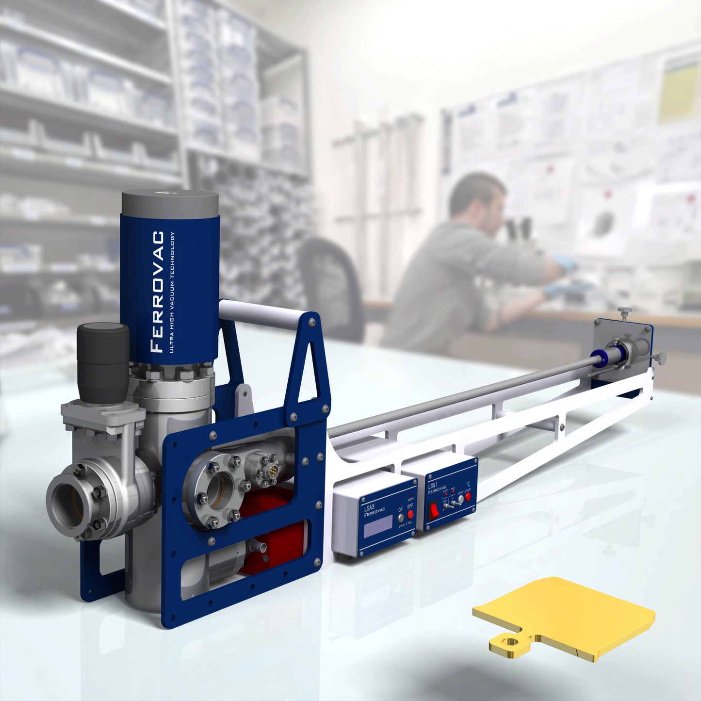 Ultra-High Vacuum Cryo Transfer Suitcase Package (UHVCTS)
