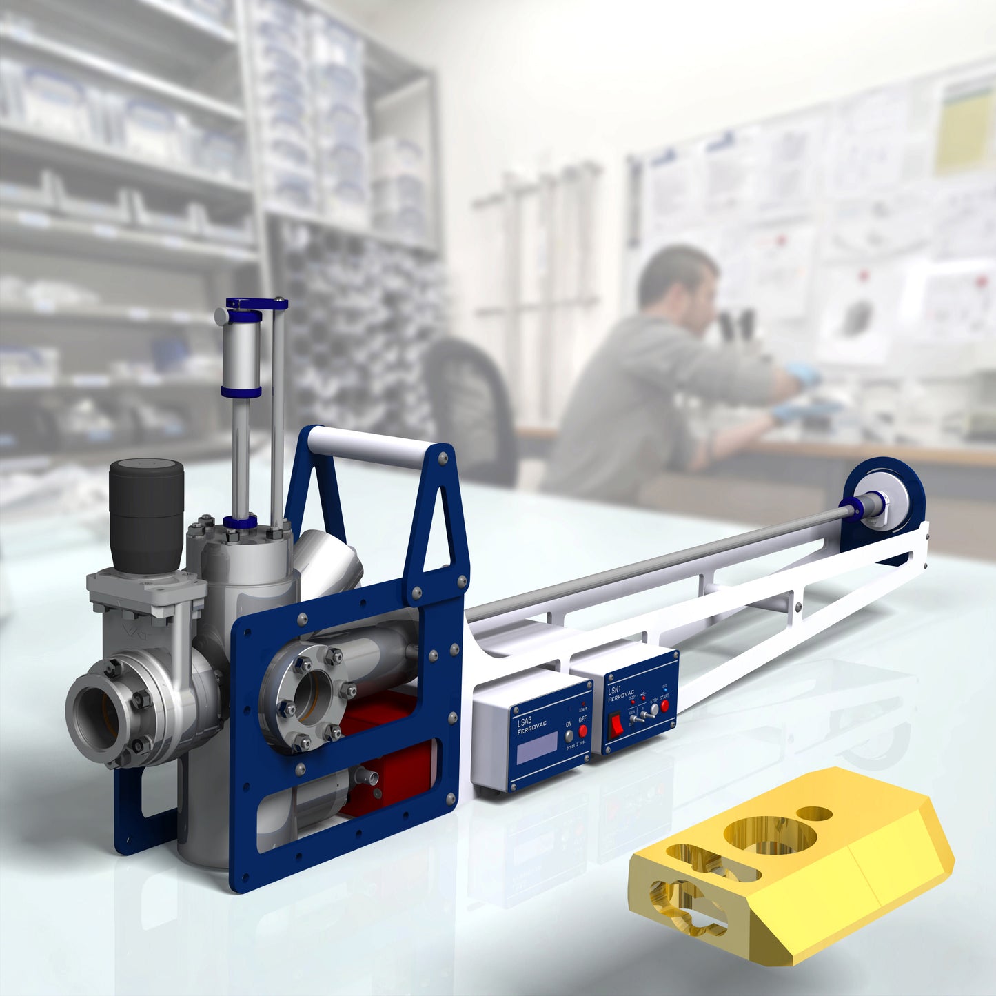 Ultra-High Vacuum Suitcase Package for Room-Temperature Transfer