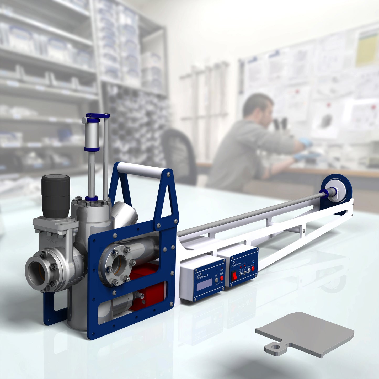 Ultra-High Vacuum Suitcase Package for Room-Temperature Transfer
