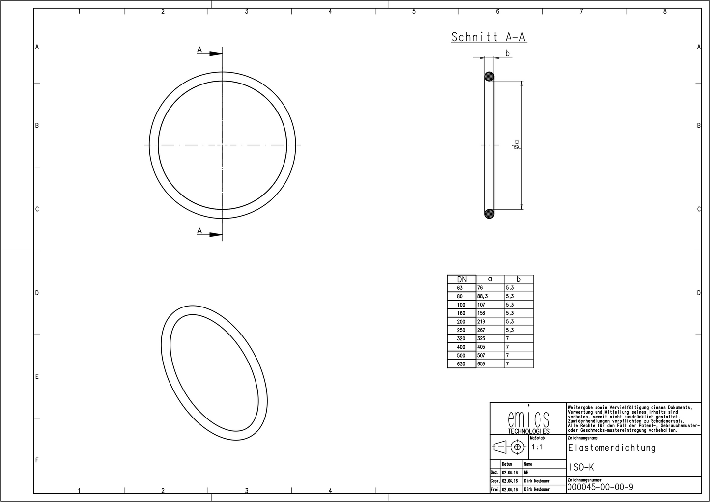 ISO-K Seal Replacement (O-ring)