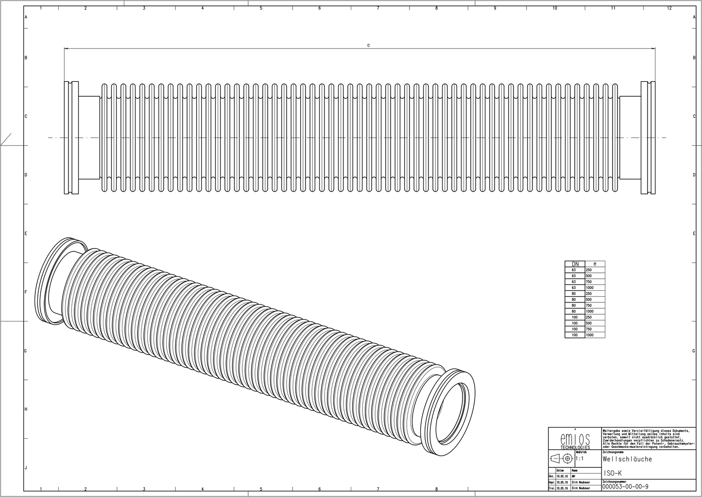 ISO-K Flexible Hose