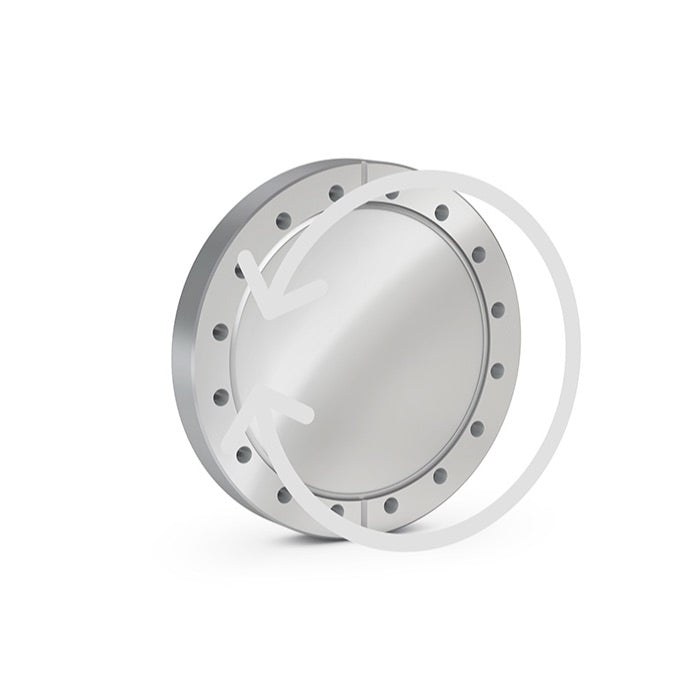 CF Blank Flange Metric Tapped