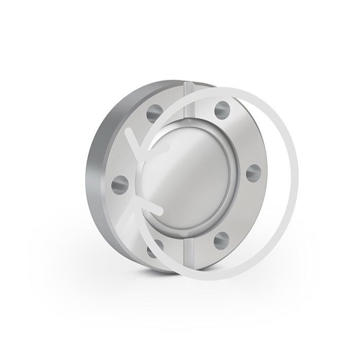 CF Blank Flange Metric Tapped