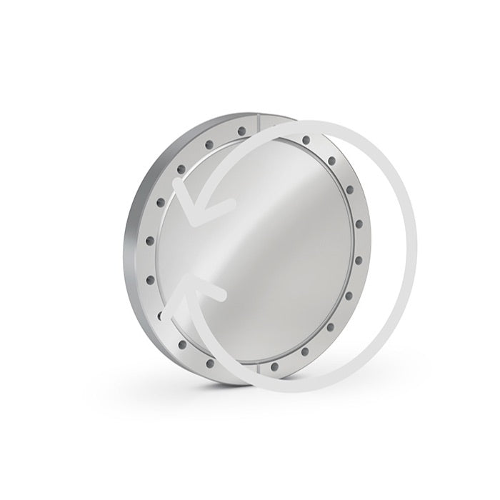 CF Blank Flange Metric Tapped