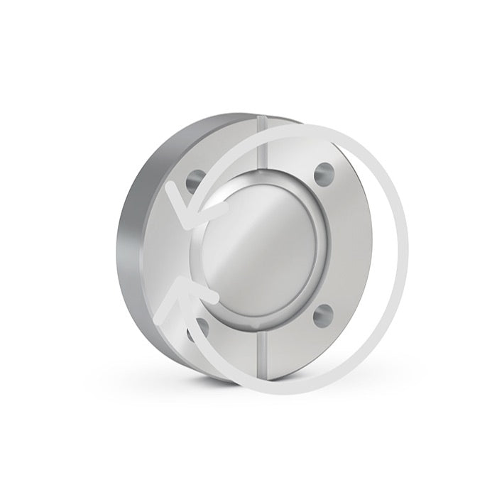 CF Blank Flange Metric Tapped