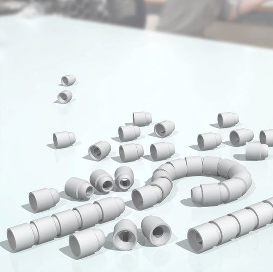 Bending-Optimized Alumina Beads (Al₂O₃ 99.7%)