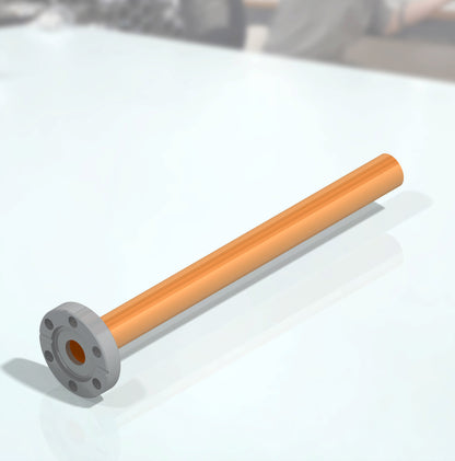 CF Pinch-Off Tube – OFHC Copper 🛠️