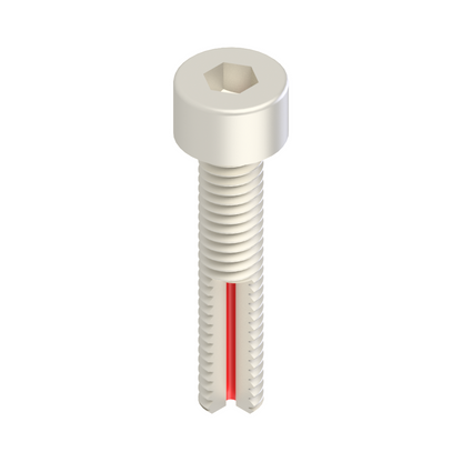 UHV Compatible Vented Screws – Vacuum-Optimized Fasteners (Pack of 10)