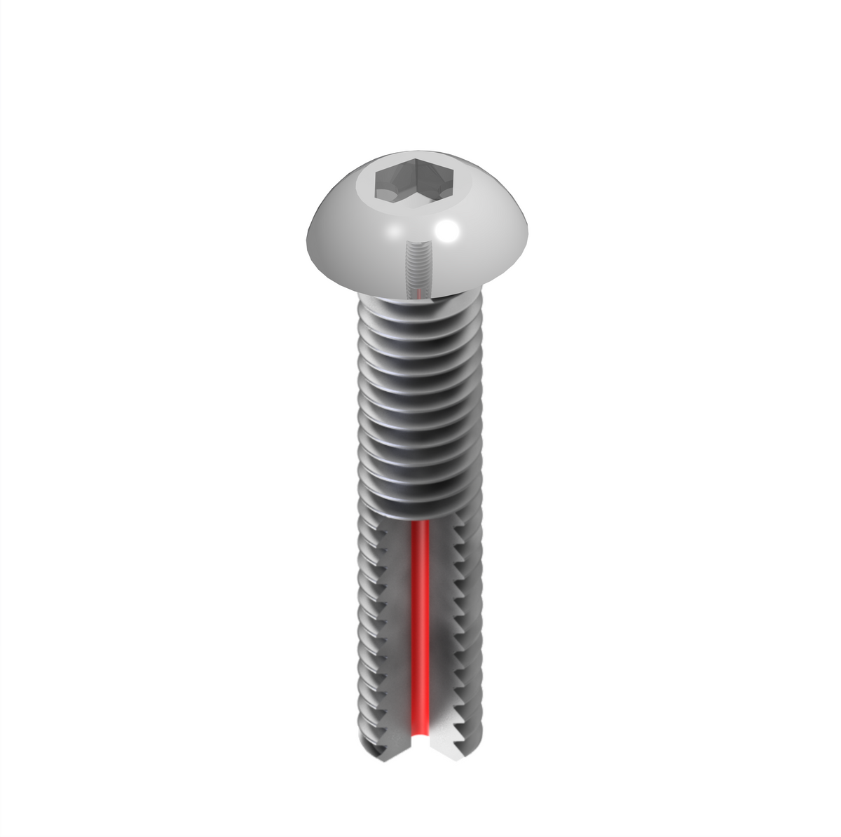 UHV Compatible Vented Screws – Vacuum-Optimized Fasteners (Pack of 10)