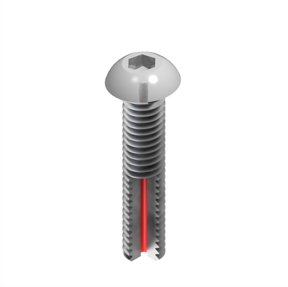 UHV Compatible Vented Screws – Vacuum-Optimized Fasteners (Pack of 10)