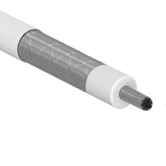Miniature Coaxial Cable PFA (Teflon®) Ø 0.8 mm optimized for use in ultra-high vacuum environment