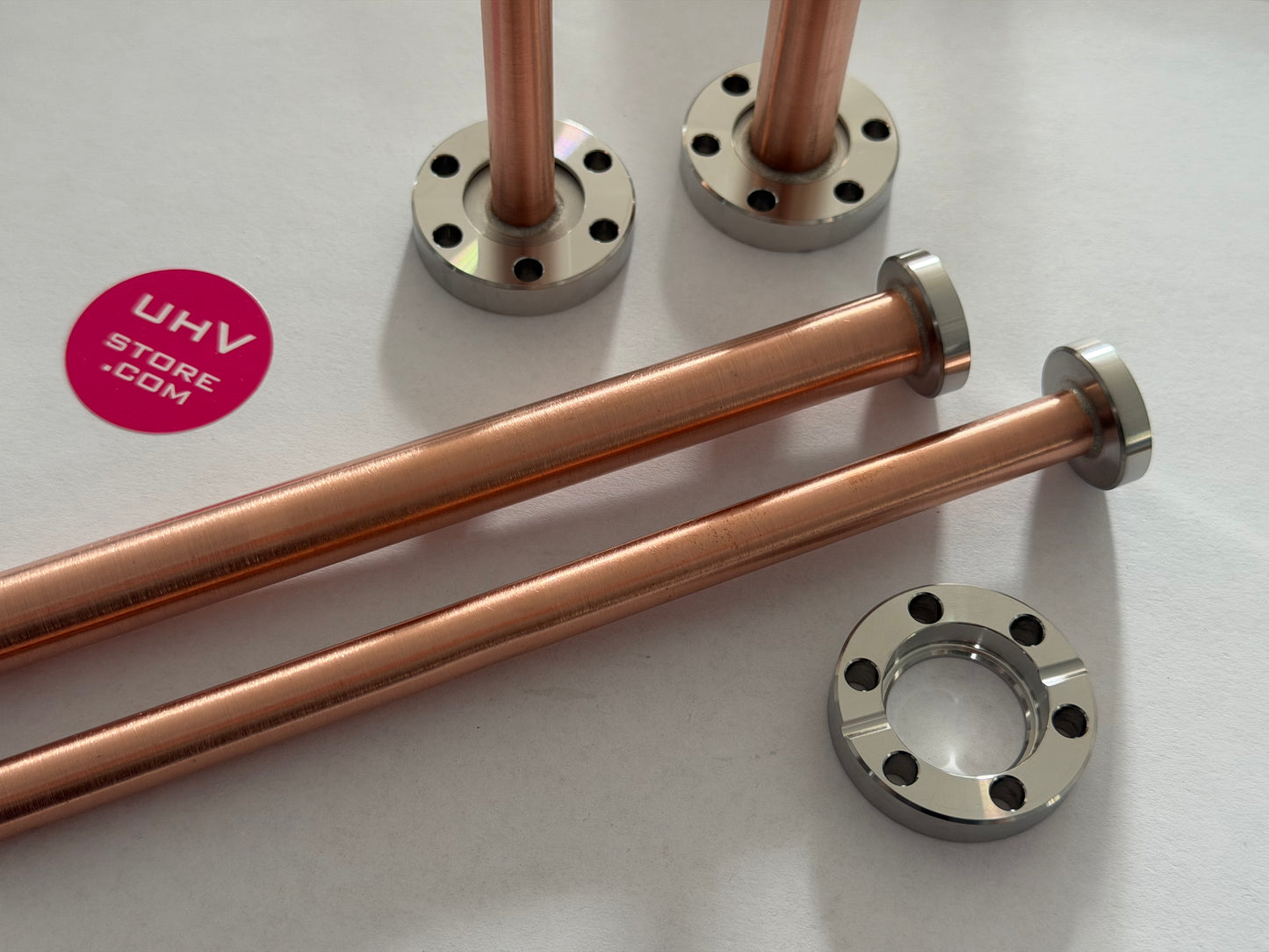 CF Pinch-Off Tube – OFHC Copper 🛠️