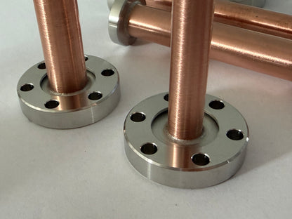 CF Pinch-Off Tube – OFHC Copper 🛠️