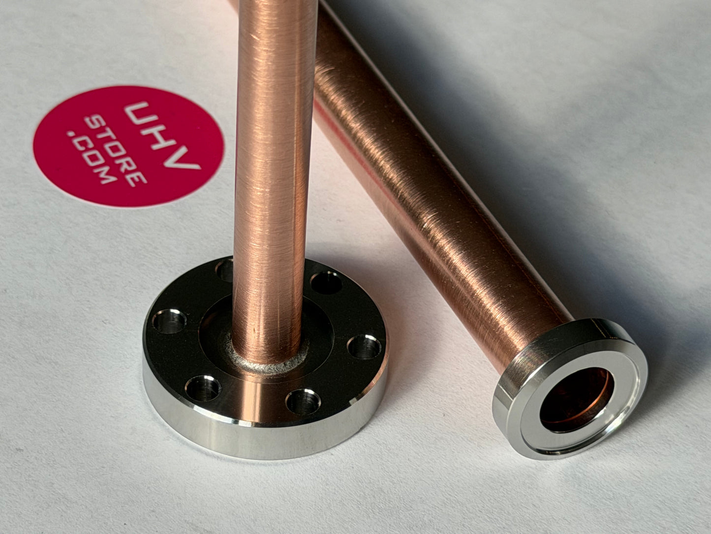 CF Pinch-Off Tube – OFHC Copper 🛠️