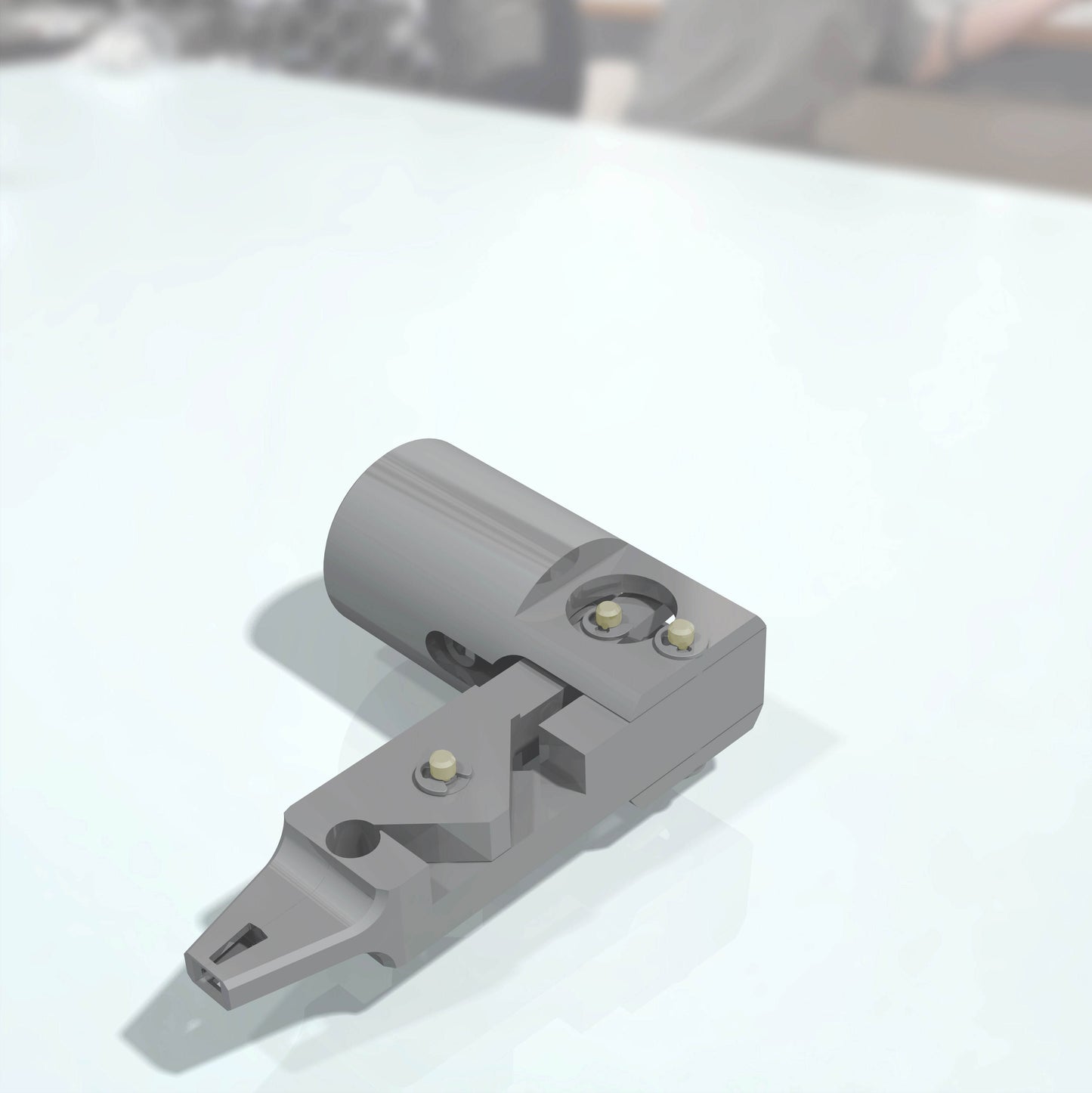 Pincer for Flag Style Sample Holder Plates, compatible with Dual-Shaft Manipulators
