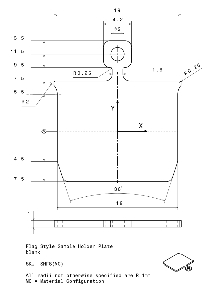 Flag Style Sample Holder Plate 🚩🔬