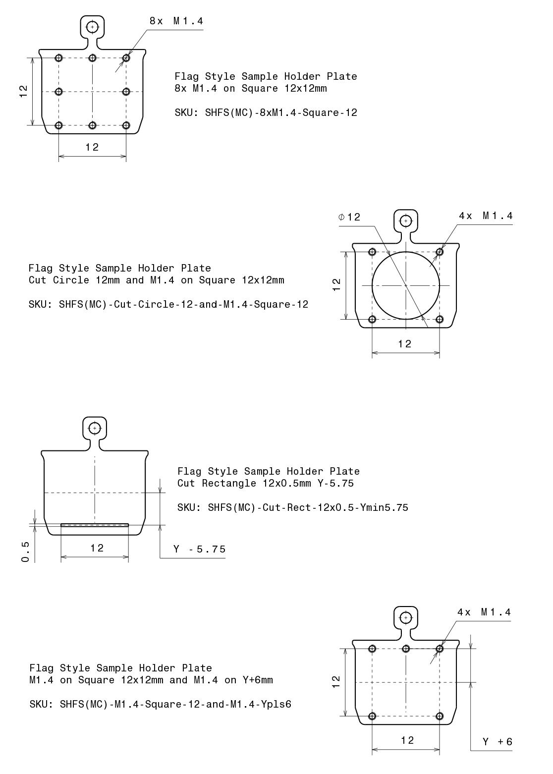 Flag Style Sample Holder Plate 🚩🔬