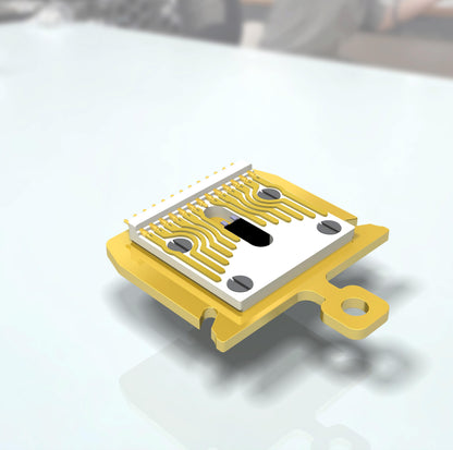 EC13 Sample Holder Flag Style with 13 Electrical Contacts
