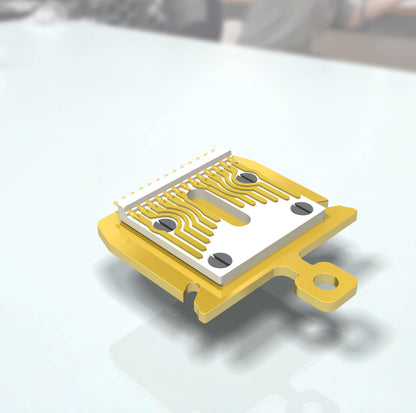 EC13 Sample Holder Flag Style with 13 Electrical Contacts