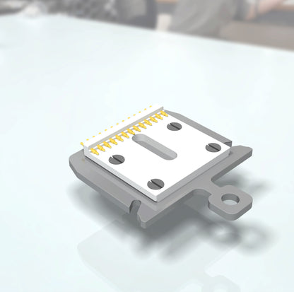 EC13 Sample Holder Flag Style with 13 Electrical Contacts