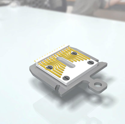 EC13 Sample Holder Flag Style with 13 Electrical Contacts