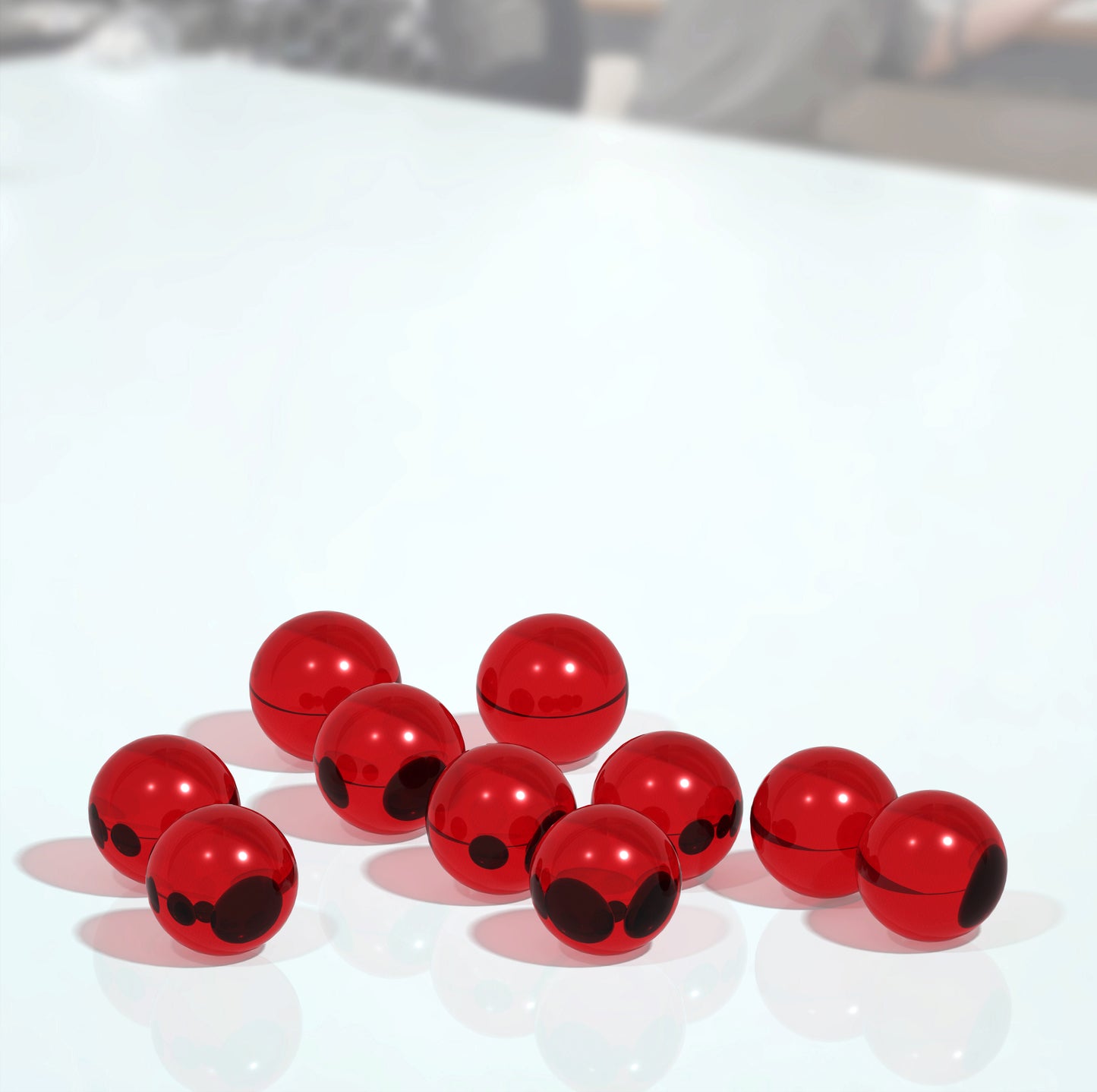 Single-Crystal Al₂O₃:Cr Spheres Pack of 10