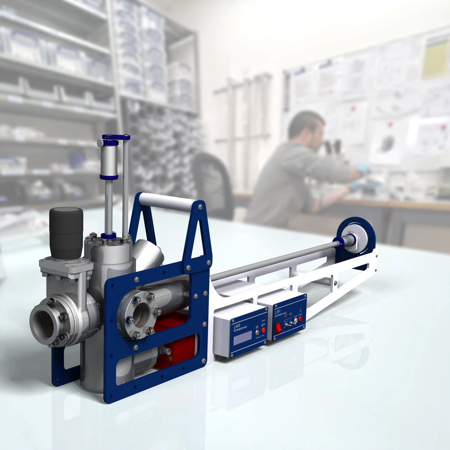Ultra-High Vacuum Suitcase Package for Room-Temperature Transfer