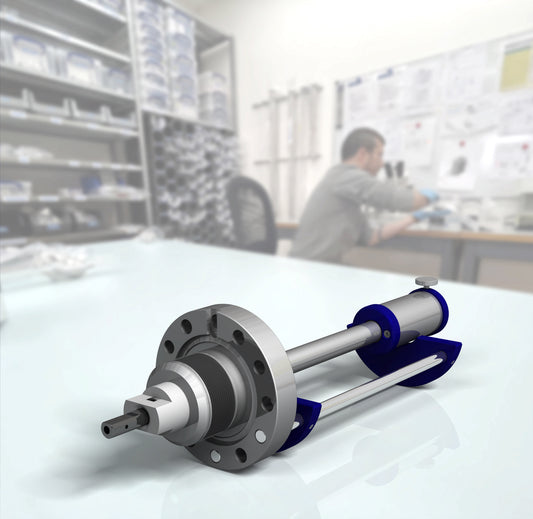 Wobble Stick for Precision Manipulation in Ultra-High Vacuum (UHV)
