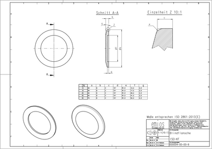 KF Blank Flange