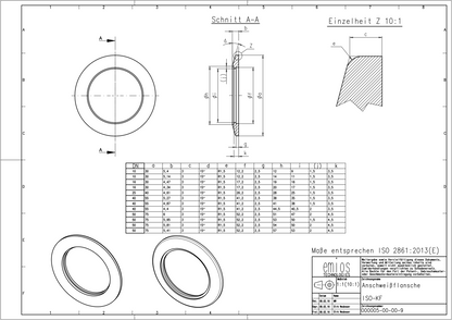 KF Welding Flange