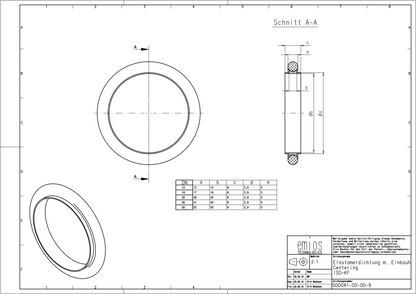 KF Centring Ring / Seal