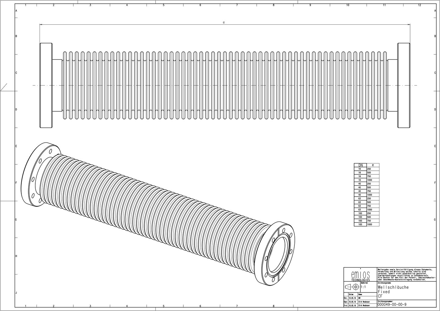 CF Flexible Hose