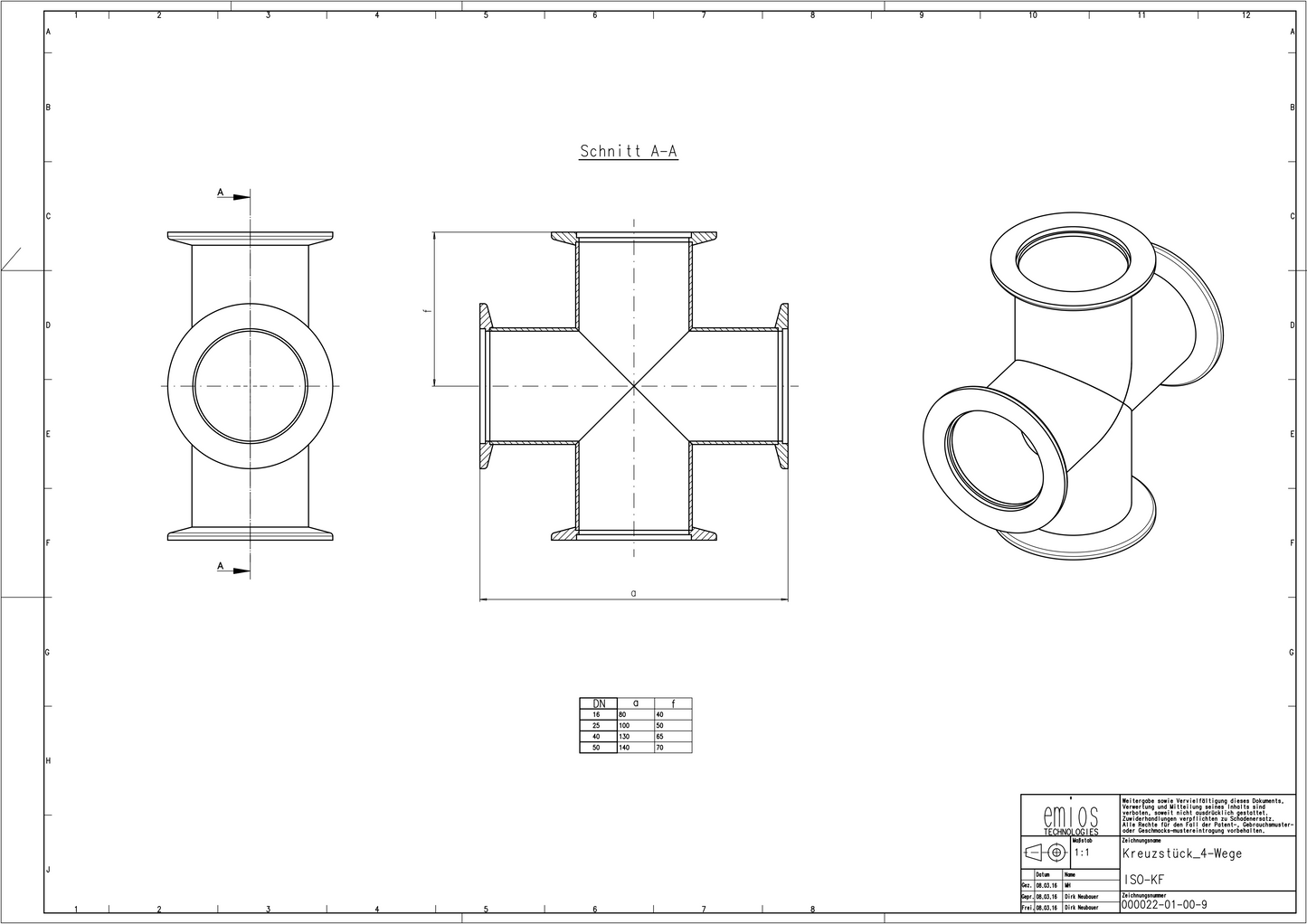 KF 4-Way Cross