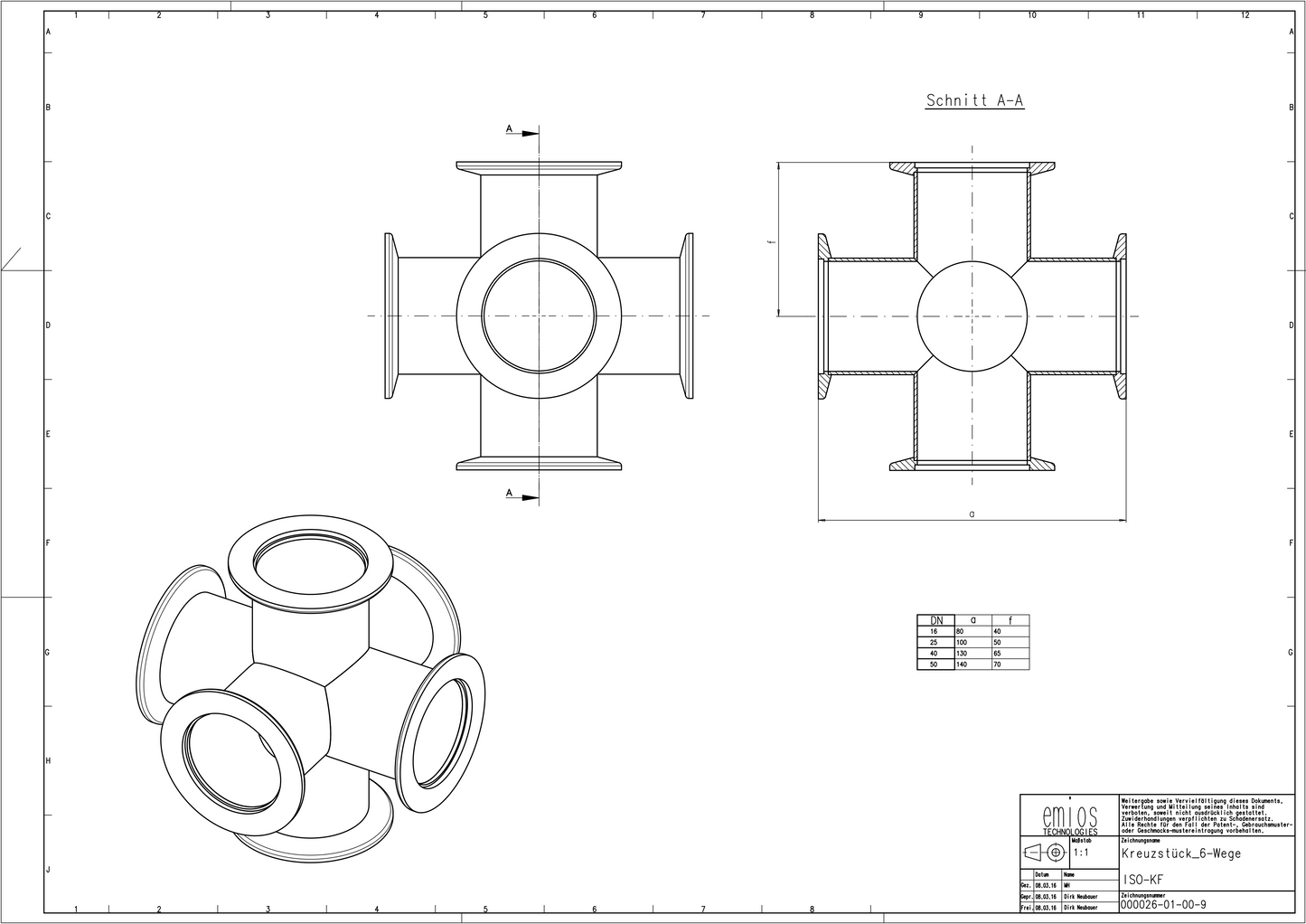 KF 6-Way Cross