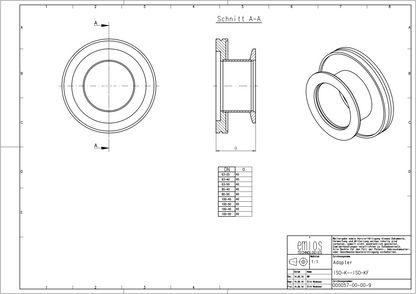 Hybrid Adapter ISO-K to KF