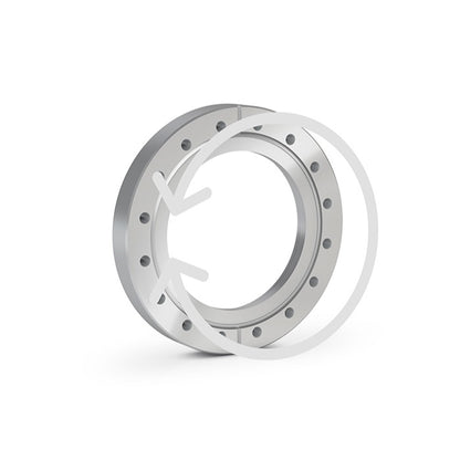 CF Welding Flange Rotatable Metric Tapped