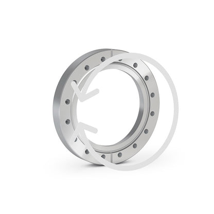 CF Welding Flange Rotatable Metric Tapped