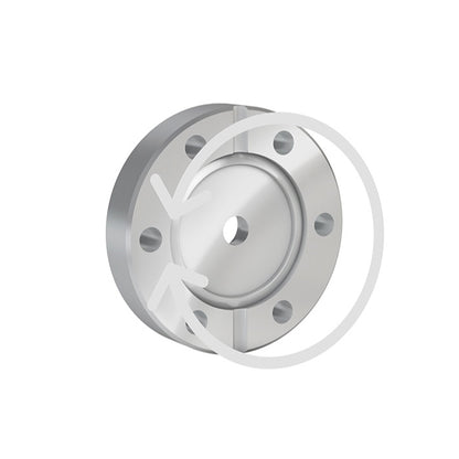 CF Welding Flange Rotatable Metric Tapped