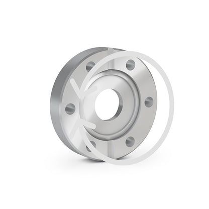 CF Welding Flange Rotatable Metric Tapped
