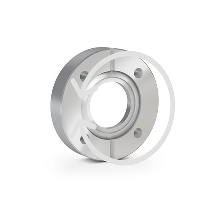 CF Welding Flange Rotatable Metric Tapped