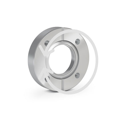 CF Welding Flange Rotatable Metric Tapped