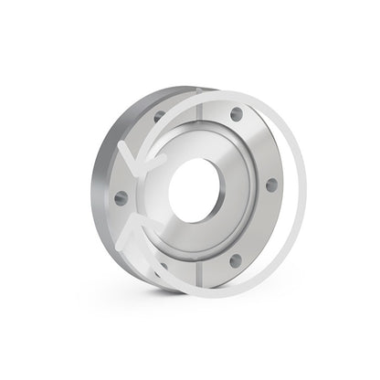 CF Welding Flange Rotatable Metric Tapped